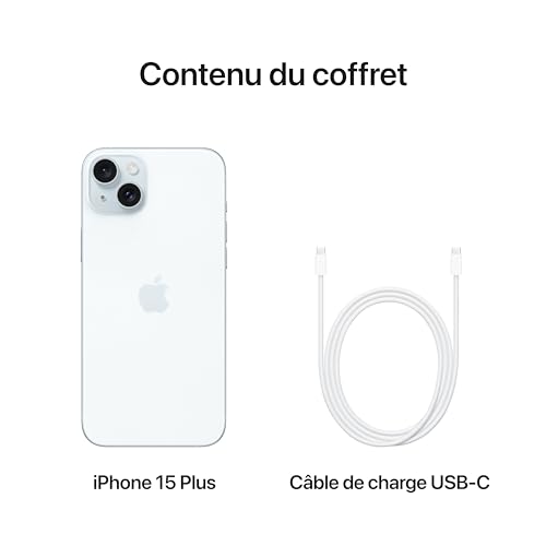 Apple iPhone 15 Plus (128 Go) - Bleu 7 Apple iPhone 15 Plus (128 Go) - Bleu – Image 7