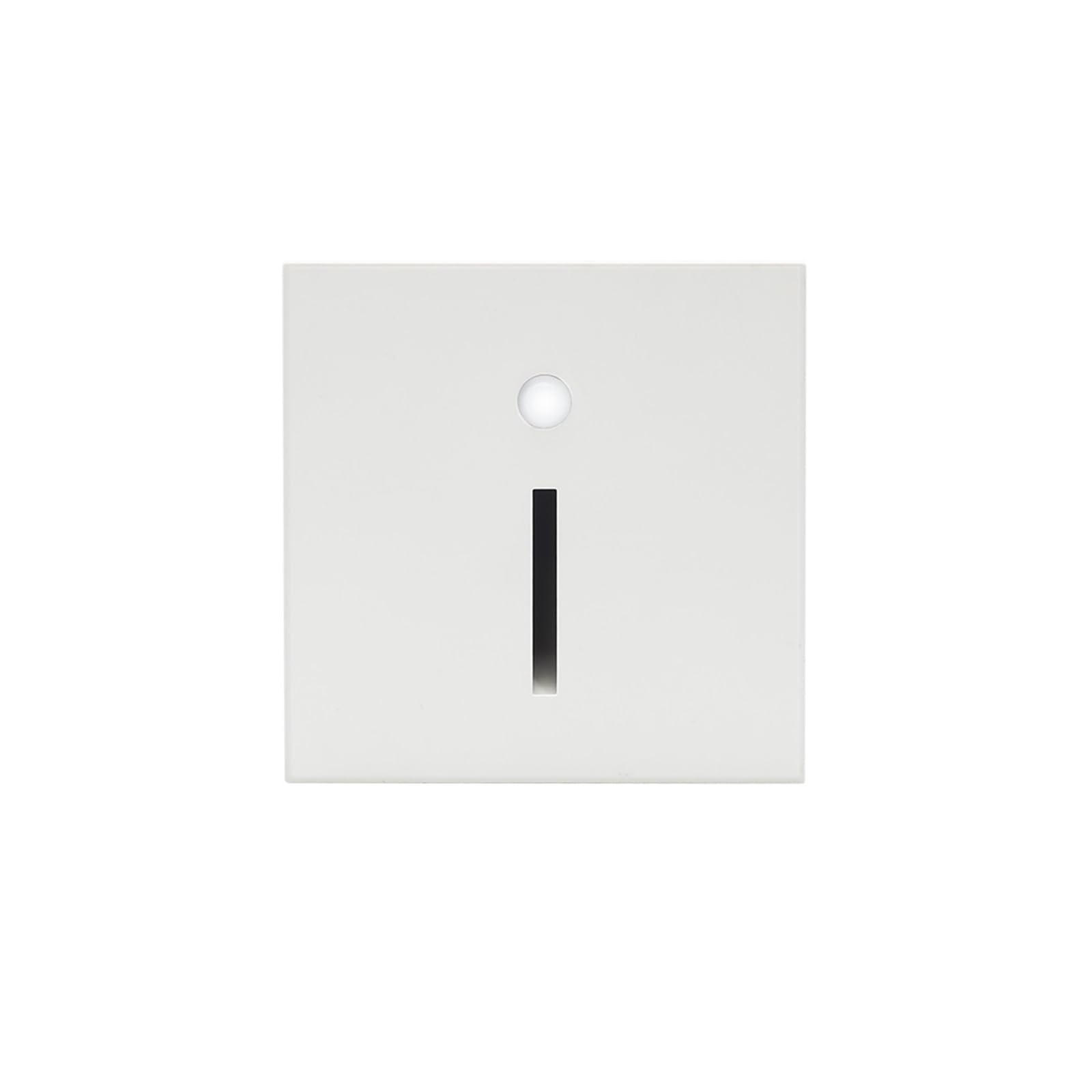 ASRTD PIR Led Sensor Light Black and White Gray Gold recessed Wall Light 2W Led Wall Light Sensor Step Corridor Stair Light (Color : White PIR Sensor S, Size : 2W)