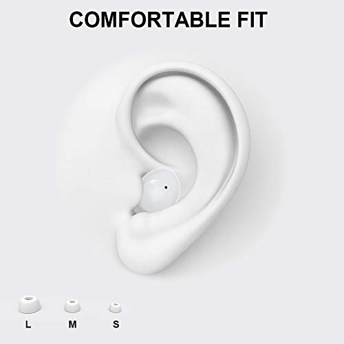 Cuffie Bluetooth 5.0 in-Ear, Grawille Earbuds stereo TWS Auricolari wireless IPX5 accoppiamento automatico, cancellazione del rumore, per Smartphones (Microfoni Integrati, stereo 3D)