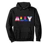 Photo Gallery proud ally lgbt lesbian gay bisexual transgender trans pride felpa con cappuccio Photo Gallery proud ally lgbt lesbian gay bisexual transgender trans pride felpa con cappuccio
