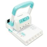 Craftelier - Mini Binder Minty Duo Binding Machine | Compatible with Spirals up to 1’ Diameter and Disc Rings | Dimensions 23,5 x 16 x 21 cm (9.25in x 6.30in x 8.26in)