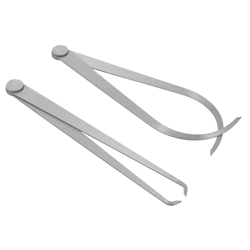 YOSADIER 2個 内外?? 鋼製堅固接合 彫刻 模型用 内寸外寸測定キャリパー クレイ 対応