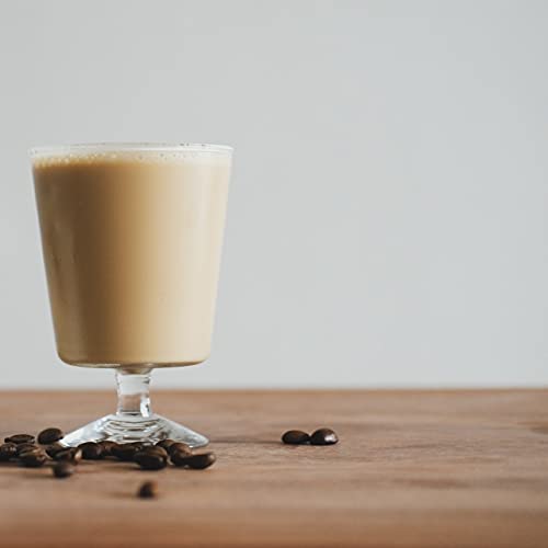 Image of ProteinWise Caramel Caffe Latte Protein Shake and Pudding Mix, 15g Protein, 100 Calories, 5 Net Carbs, 7 Servings per Box