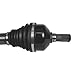 Detroit Axle - AWD Front CV Axles for 2014-2022 Jeep Cherokee, CV Axle Shafts Assembly 2015 2016 2017 2018 2019 2020 2021 Replacement