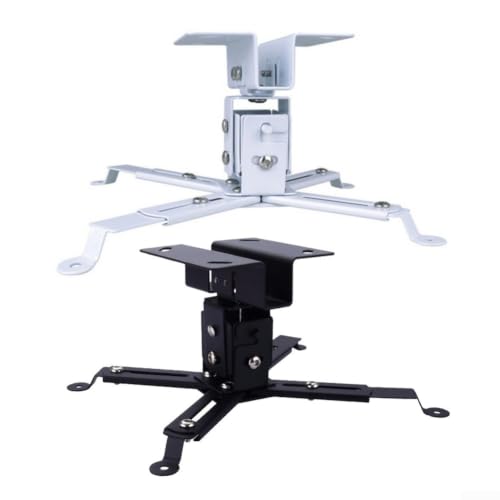 Soporte de techo para proyector regulable de metal resistente de 12 cm 4