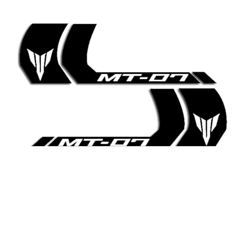Décalcomanies et autocollants de réservoir de moto pour Yamaha MT07 de 2019 à 2022