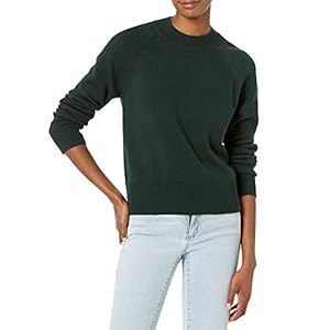 Amazon-merk: Daily Ritual Dames 100% Katoen Mock-Neck Sweater Pullover