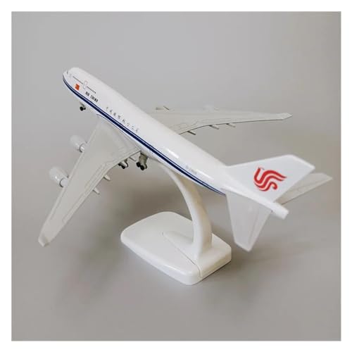 Modelo de avión Boeing 747 Air China de metal diecast 20 cm para coleccionistas 4