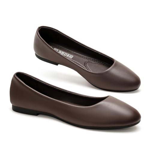 GLAMORA Ballerine Donna Scarpe Basse Punta Tonda...