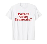 Camiseta vintage Parlez vous francais? Camiseta