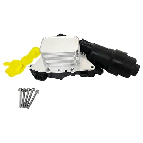 OKAY MOTOR Engine Oil Filter Housing for 2014-2020 BMW 2014-2019 Mini Cooper 11-42-8-585-235 11-42-8-511-391 Oil Cooler Filter 1.5L 2.0L Cover