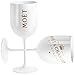 Produktbild Moët & Chandon Ice Imperial Champagnerglas - Kunststoff (White, 2)