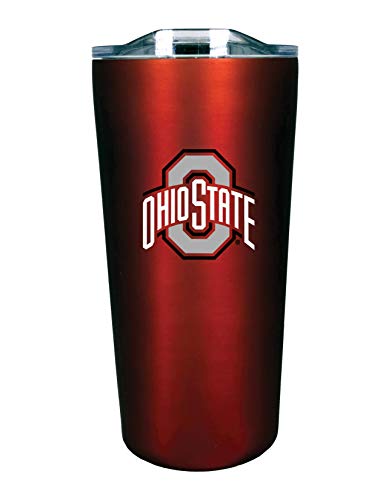 The Fanatic Group Ohio State Double Walled Soft Touch Tumbler, Design-1 - Red