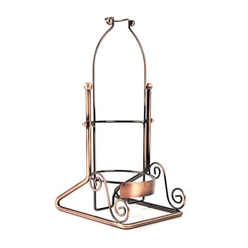 Soporte para botellas de vino de hierro forjado 3L miniatura 1