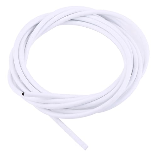 Bike Shifting Wires Bike Shifting GearBike Cable, Lightweight Wearable 4mm 100g Bike Shifting Housing, Bike Shifting Housingfor Road Bikes Mountain BikesBattery Chargers (White)