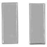 Smith & Warren 1' H Lieutenant Bars Collar Brass Rank Insignia Silver Finish Police Military Uniform Pin