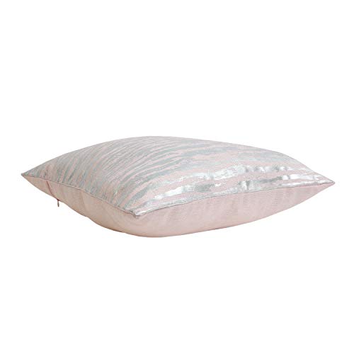Thro Ltd. By Marlo Lorenz Th025081004E Throw Pillow, Silver #TOP2