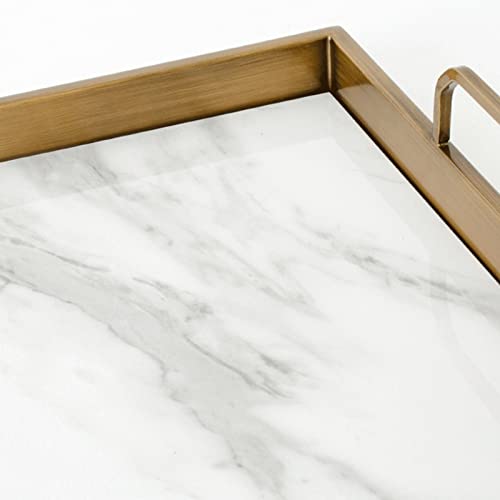 Plateau de rangement rectangle TUSUOD B pour design de table basse salon - 5