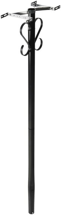 SOLAR GROUP Mailbox Post Mail Box (PBK), Pack of 1, Black