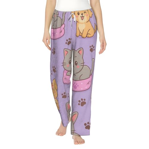 Pantalon de pyjama en polaire chaud et mignon pour vos soirées d'hiver et week-ends cocooning