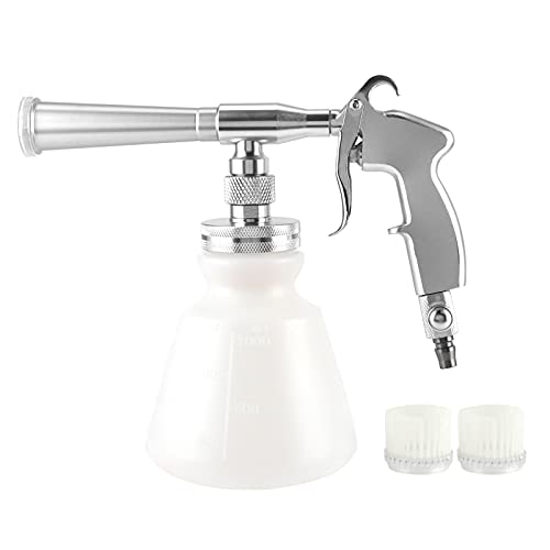 Leapiture 6.2?9.5kg High Pressure Washer Sprayer car wash Spray Ergonomic Cleaning Tool Pressure Washer Accessories for Automobiles car Interior car wash (Silver)