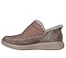Skechers Women's COZY ESCAPE - SNOW PUFF Hands Free Slip-Ins, puffer slipper, Dark Taupe, 9M