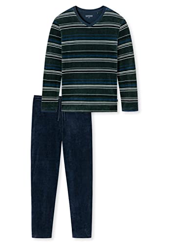 Schiesser Lungo Due Pezzi Set Pigiama, Verde