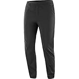Salomon Men's Runlife Track Pants, Deep Black, X-Small