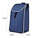 UxicRuya Trolley Cart Spare Bag Folding Shopping Cart Replacement Bag Drawstring Bag Storage for Hand Cart Moving House Outdoor Indoor, Deep Blue