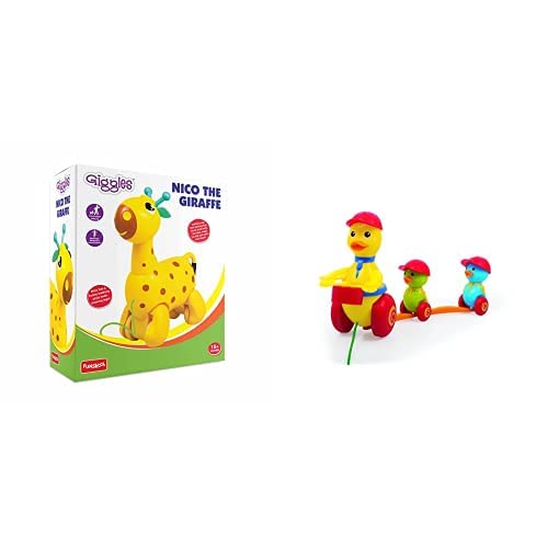 Image of Giggles Nico The Giraffe, Yellow & Giggles Duck Parade