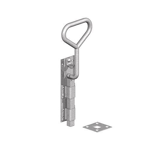 457mm Drop Down Garage Door Bolt Galvanised