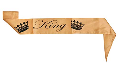 Wanna Party King Sash Golden (B08XCKVN7N) Amazon Price History, Amazon Price Tracker