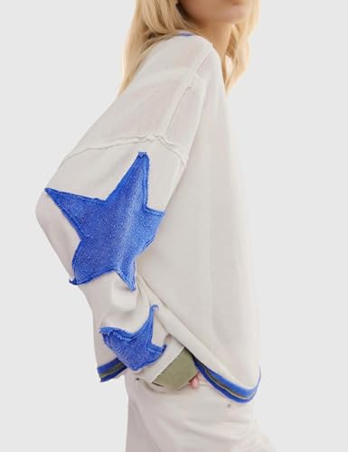 Women-Cotton-Oversized-Sweatshirt-Lightweight-Long-Sleeve-Crewneck-Hoodies-Star-Tee-Shirts-2024-Fall-Pullover-Clothes