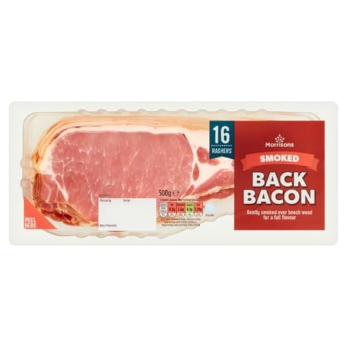 Morrisons Smoked Back Bacon 500g