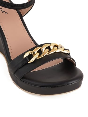 Image of IKAGI Comfortable High Heel Wedges Sandals For Women