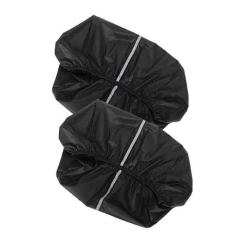 EXCEART 2個 防水サイクリングフロントバスケットライナー 軽量折りたたみ式 耐擦傷耐摩耗 自転車前カゴ雨よけカバー 荷物保護用バスケット