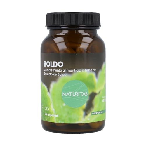Boldo 100 Cápsulas | Antioxidante | Fortalece el sistema inmunológico | Diurético | Complemento...