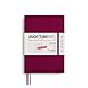 LEUCHTTURM1917 372493 Wochenkalender & Notizbuch Medium (A5) 2026, 12 Monate, Softcover, Port Red, Deutsch