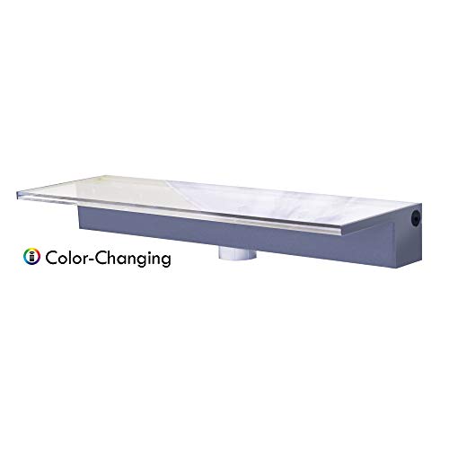 Patriot Sheer Elegance 24" Color Changing Lighted Acrylic Spillway - SE24CC