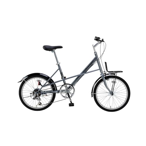 フォルクスワーゲン 『Volkswagen』 2025 VW-206COM 通勤 通学 街乗りに最適 20インチ ミニベロ 自転車 シマノ6段変速 20インチ (グレー)