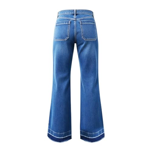 Jean surdimensionné fluide taille haute | Le pantalon léger femme - 7
