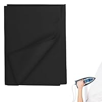 Bügelvlies 200 x 100 cm Schwarz Bügelvlies zum Verstärken Bügeleinlage,55g/m² Volumenvlies zum Aufbügeln Vliesofix Bügelflies Einlagestoff,Vliesstoff Meterware