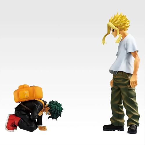 Image of Ichibansho Figure - My Hero Academia - Izuku Midoriya & All Might (The Story of How He Became the Greatest Hero) Masterlise Plus Collectible Figure