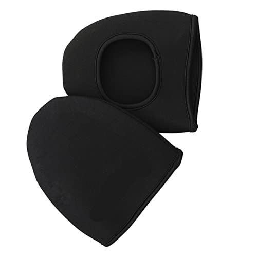 Cubiertas impermeables y cortaviento para zapatillas de ciclismo, 2 piezas, antideslizantes, talla única (negro) miniatura 6
