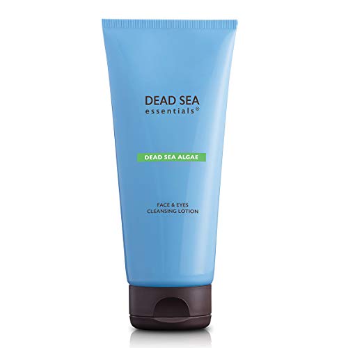 Dead Sea Essentials Organic Hydrating 3-in-1 Cleanser Toner and Makeup Remover, Cleansing Lotion with Minerals, Algae and Date Extracts for Smooth and Soft Skin â€“ 6.76 fl oz, 200 ml
