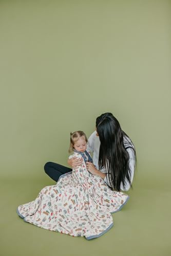 Image of Copper Pearl Jumbo 3-Layer Baby Blanket: Soft Baby Quilts for Boys and Girls | Breathable, Cozy, Toddler Blanket | Baby Quilt for Newborns | 46x46 Premium Polyester /Rayon | A Christmas Story