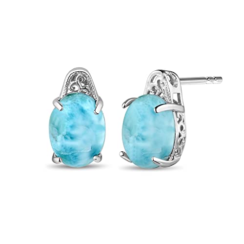 Stauer - Women's Sea Of Love Larimar Collection, Pendant, Earrings, And Bracelet #TOP2