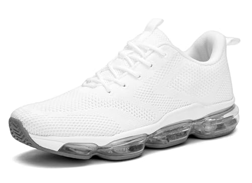 Image of Mens Running Shoes Air Low Top Comfort Walking Lace Up Sneakers Breathable Fashion Tennis Sport Gym Fitness Cross Trainers