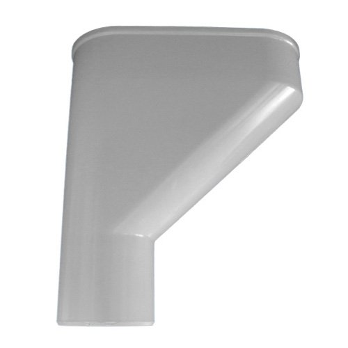 First Plast - Gouttière PVC 25 demi-ronde - Jambonneau PVC gouttière 25 Ø80 - Gris - First Plast