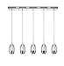 CWI Lighting 5077P28C-RC 5 Light Chandelier with Chrome Finish, Chrome Finish